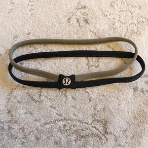 LULULEMON Dance Skinny Strap Double Headband